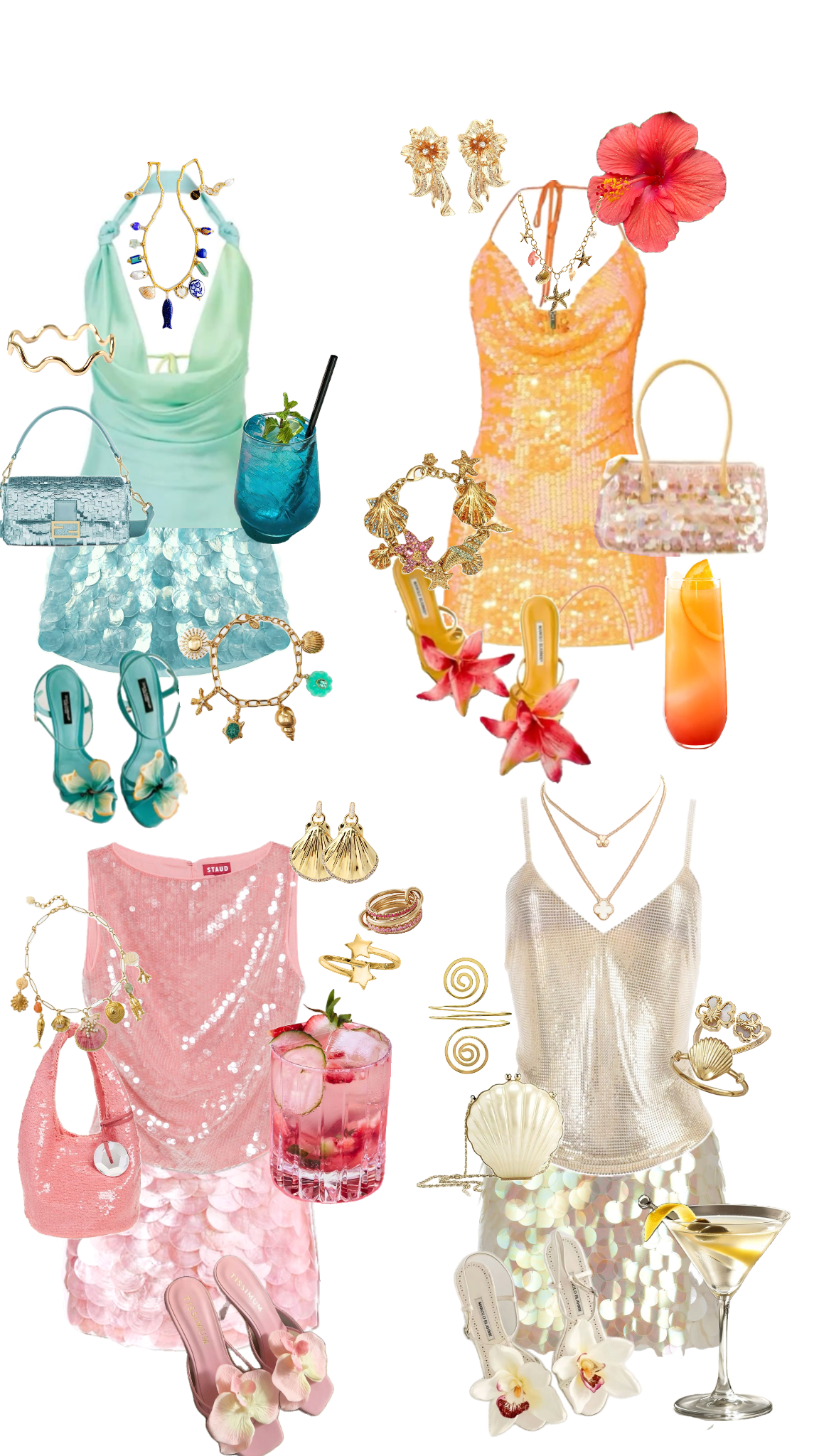 Mermaid outfit inspiration